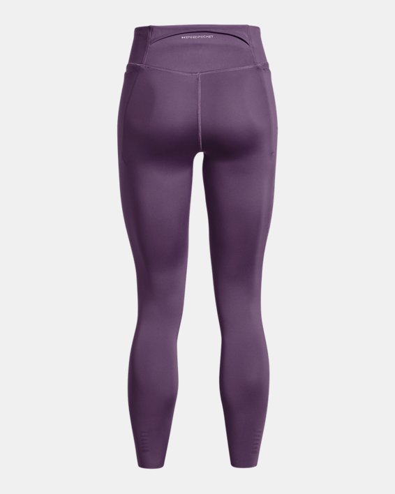 Women's UA Fly-Fast Elite Ankle Tights in Purple image number 8